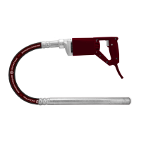 Красный Маяк 35/1,5 (220В) глубинный портативный вибратор (вал - 1.5 м, вибронаконечник - 35 мм)